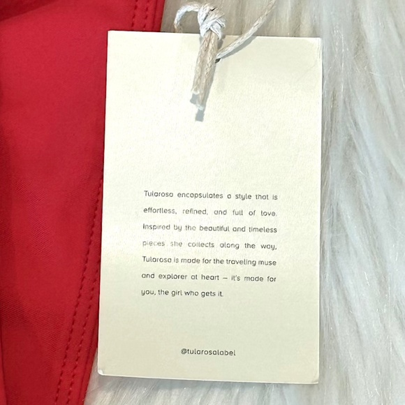 Tularosa Santiago Bikini Bottom in Red - Medium (NWT) - Picture 5 of 10